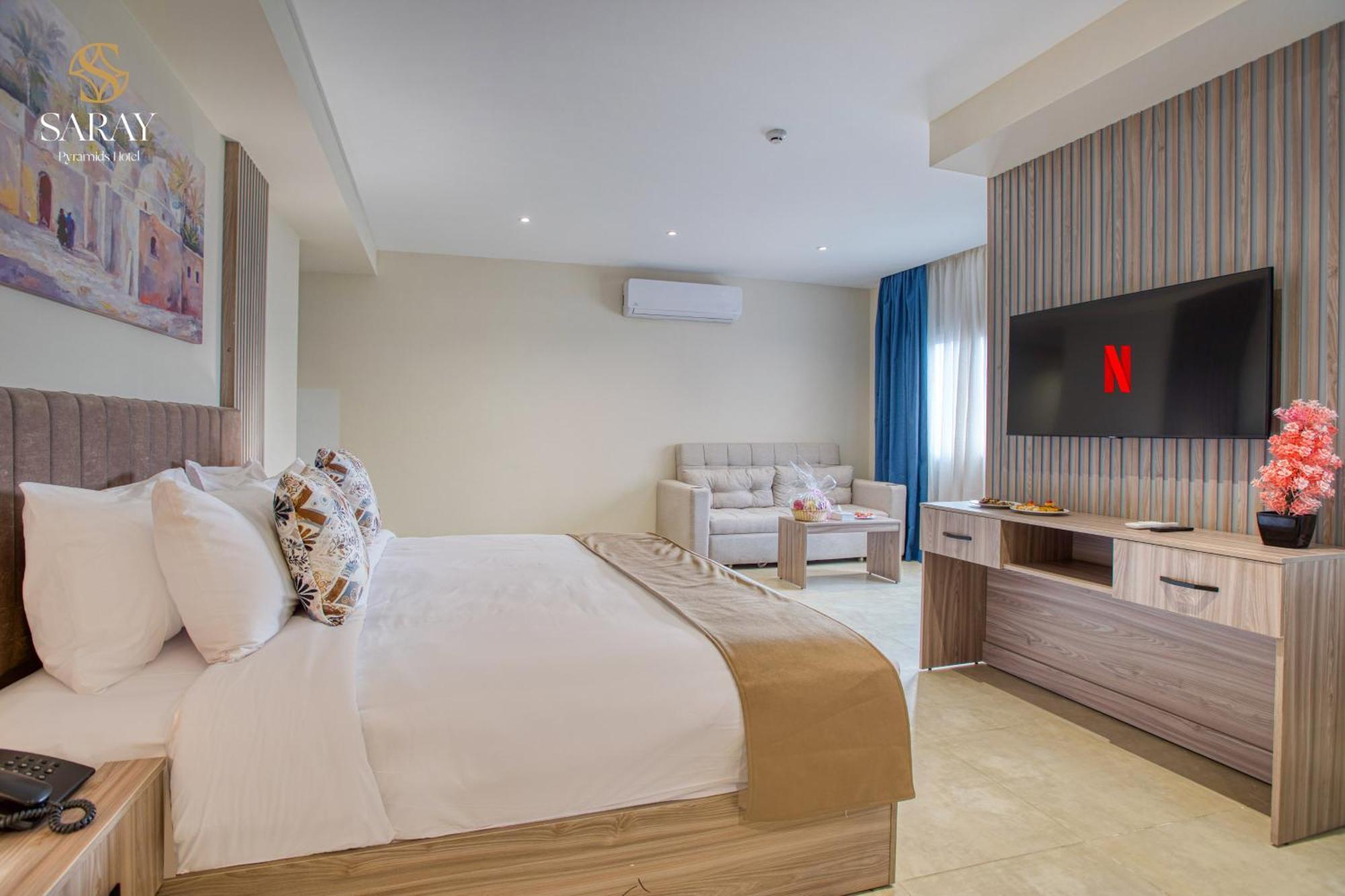 Saray Pyramids & Museum View Hotel Kafrat al Jabal Exterior foto
