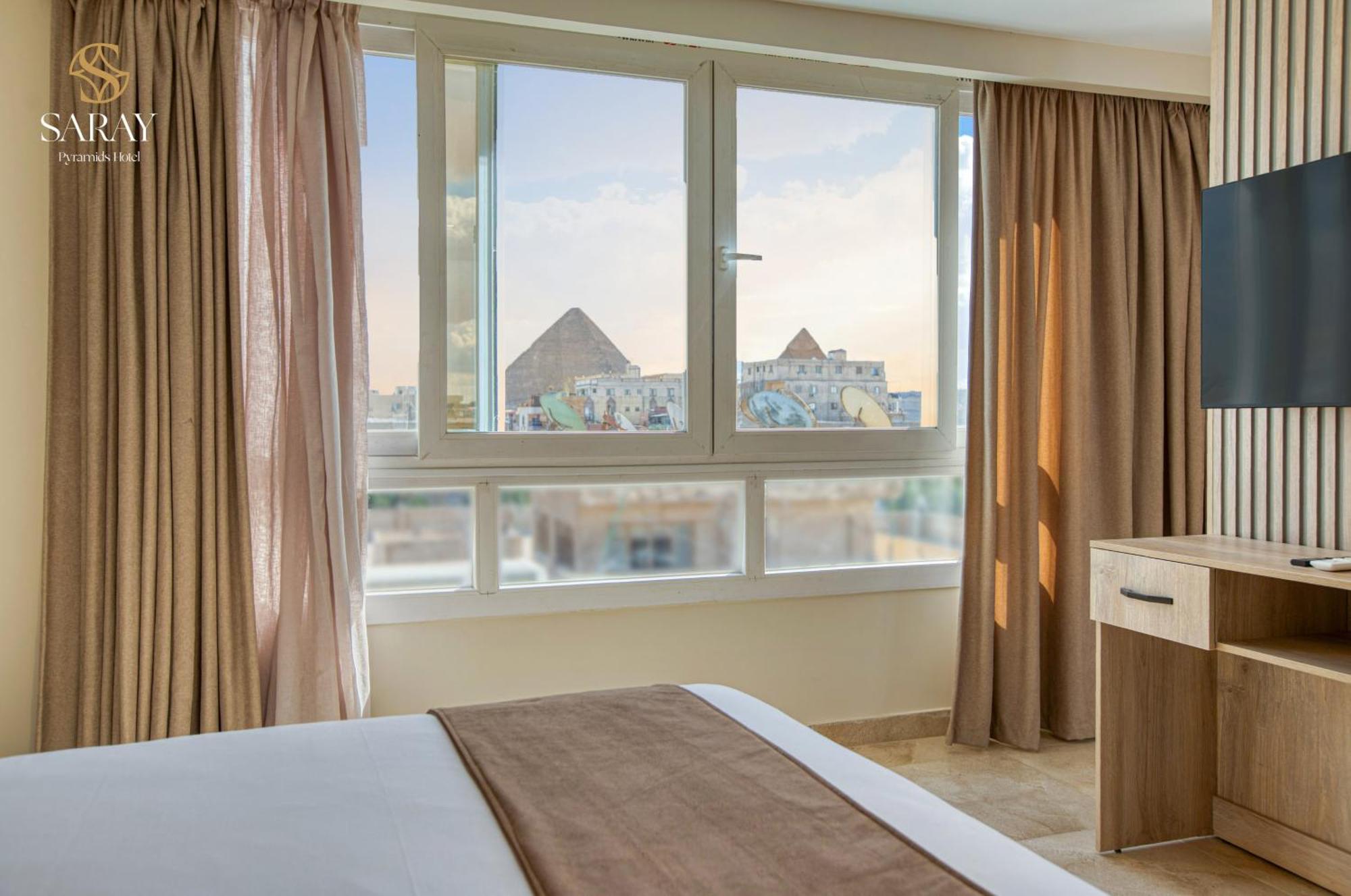 Saray Pyramids & Museum View Hotel Kafrat al Jabal Exterior foto