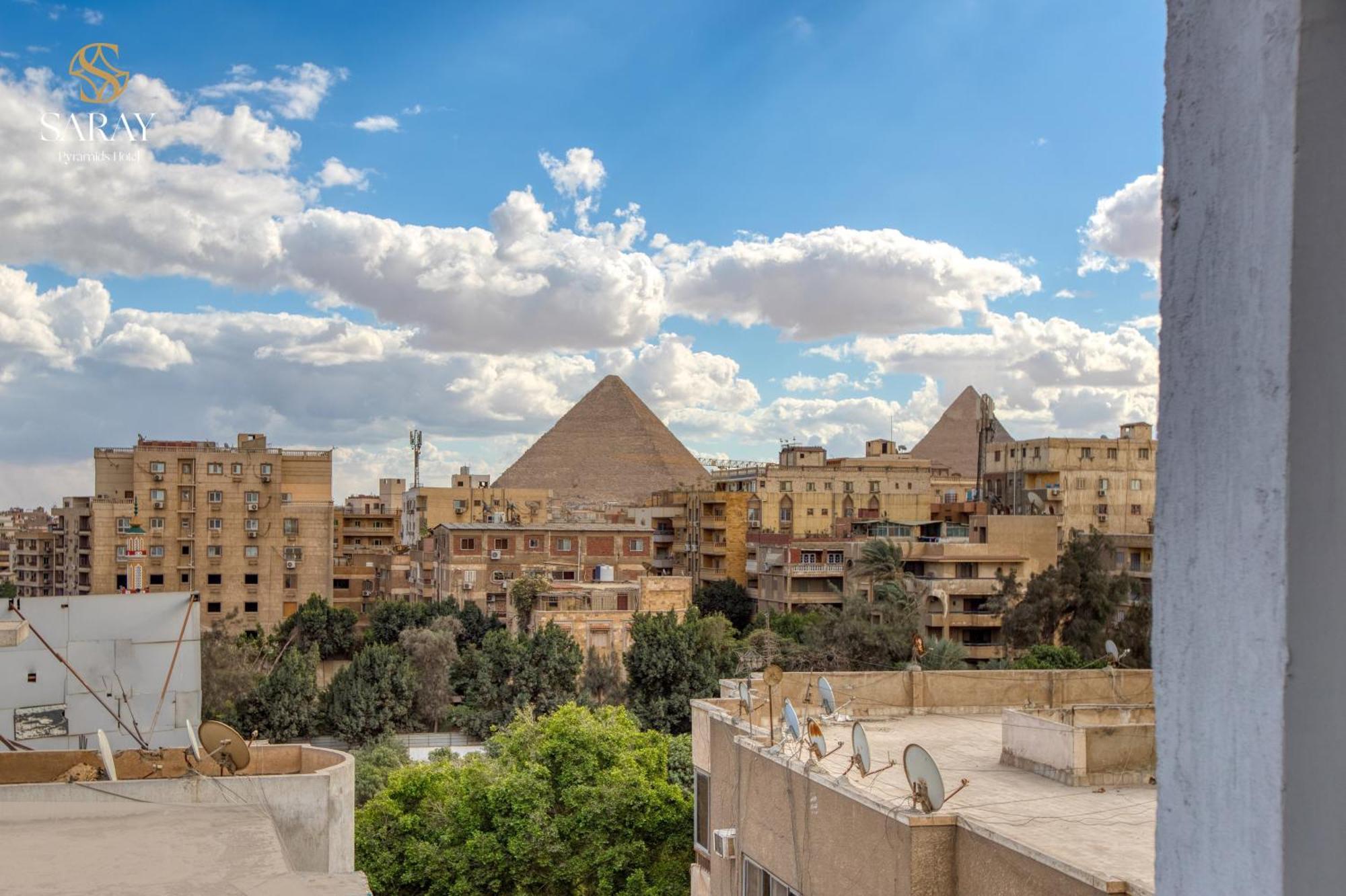 Saray Pyramids & Museum View Hotel Kafrat al Jabal Exterior foto