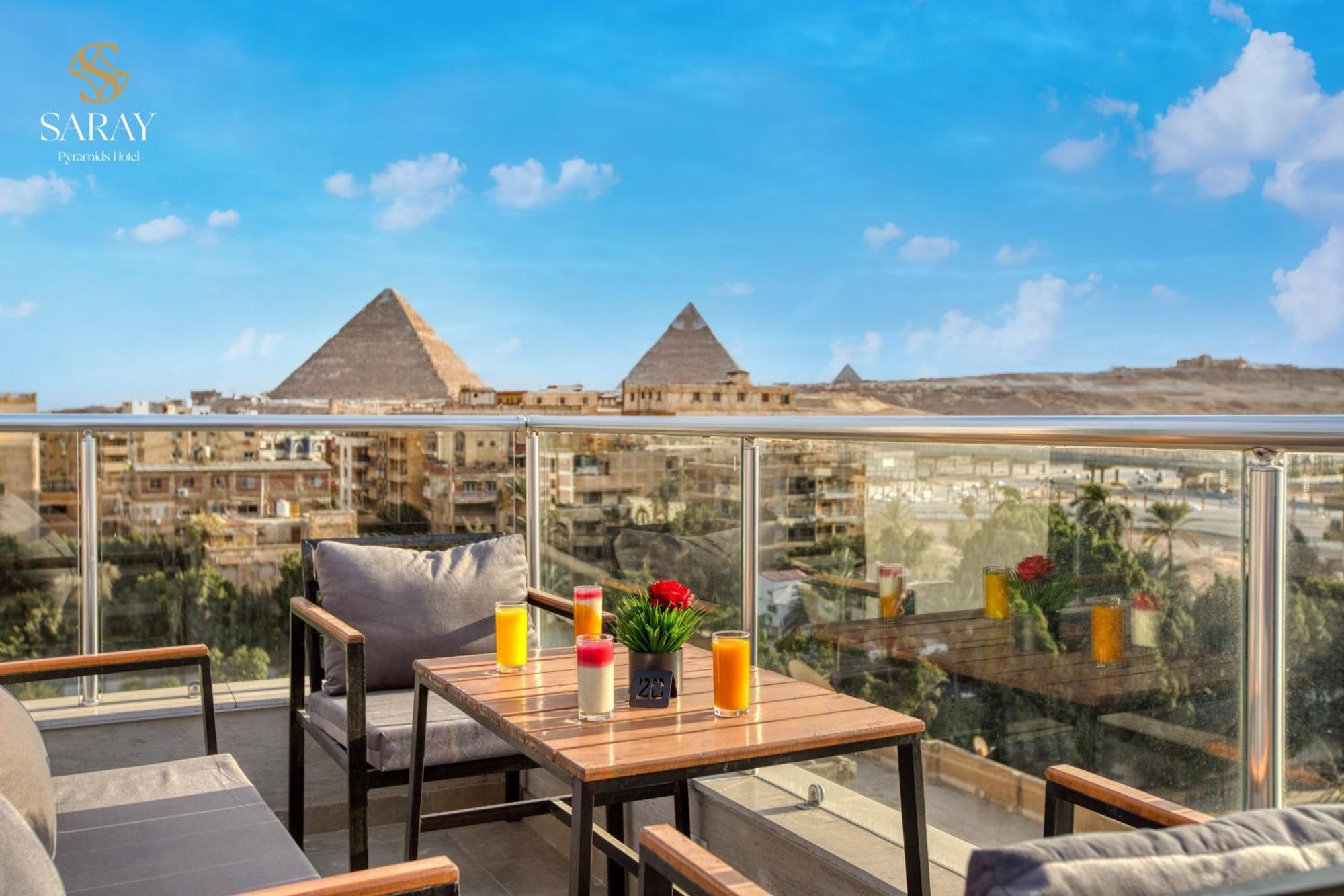Saray Pyramids & Museum View Hotel Kafrat al Jabal Exterior foto