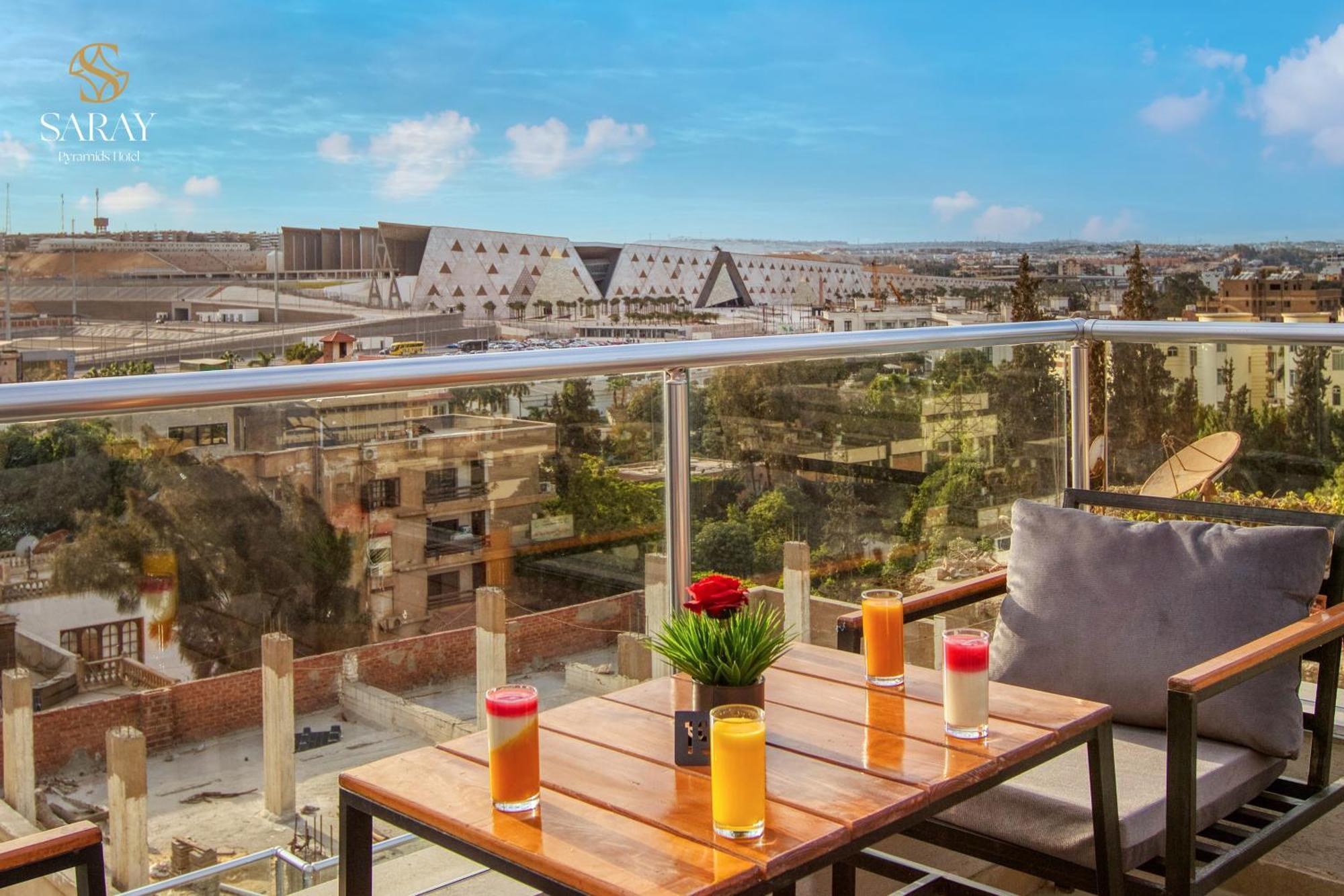 Saray Pyramids & Museum View Hotel Kafrat al Jabal Exterior foto