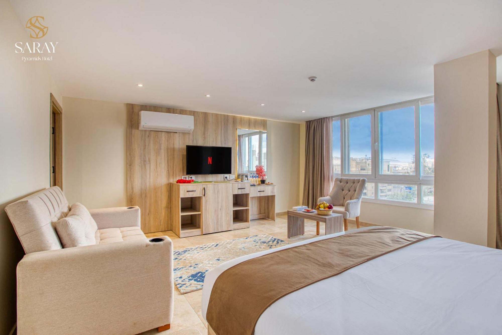 Saray Pyramids & Museum View Hotel Kafrat al Jabal Quarto foto