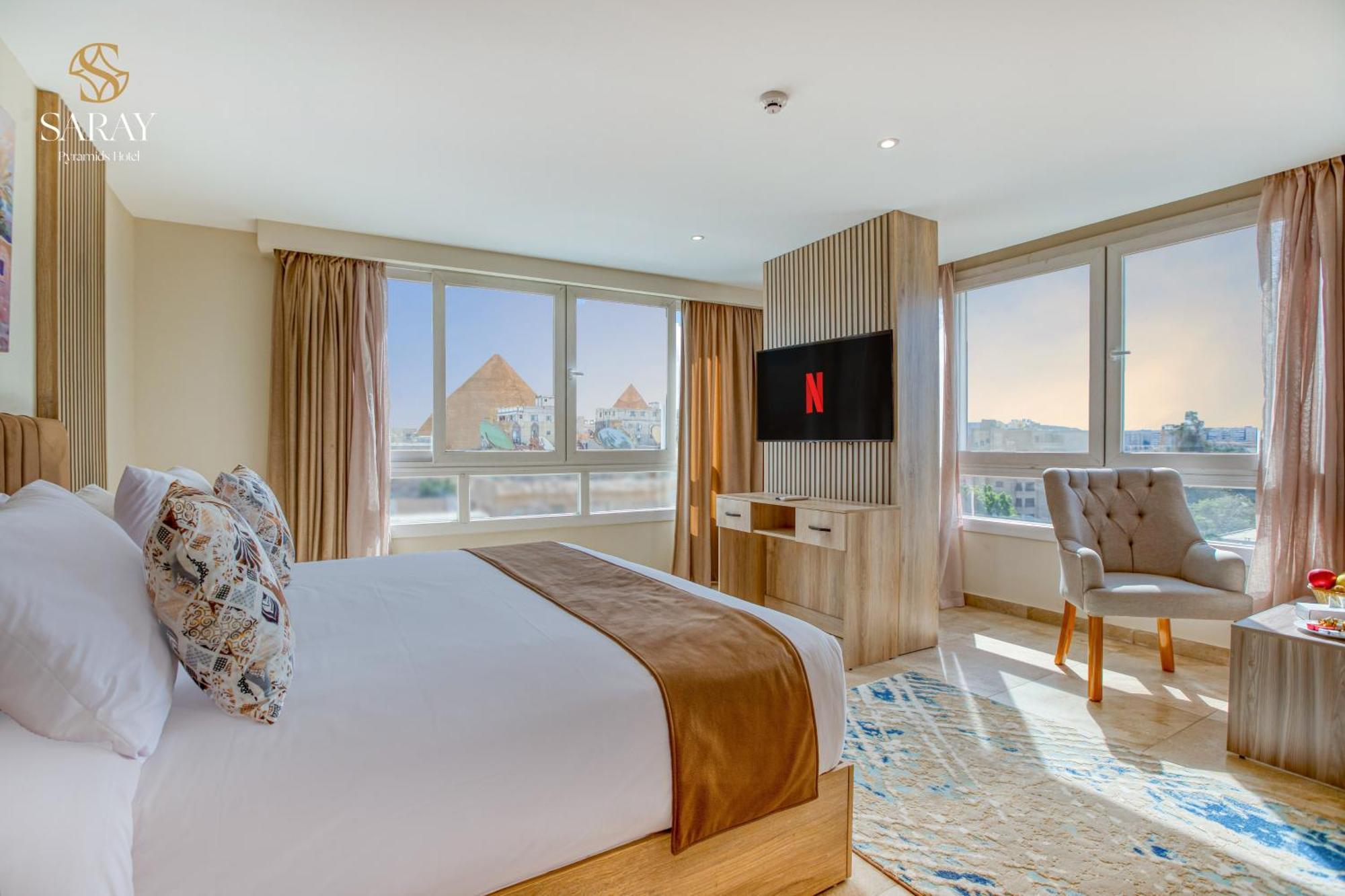 Saray Pyramids & Museum View Hotel Kafrat al Jabal Quarto foto