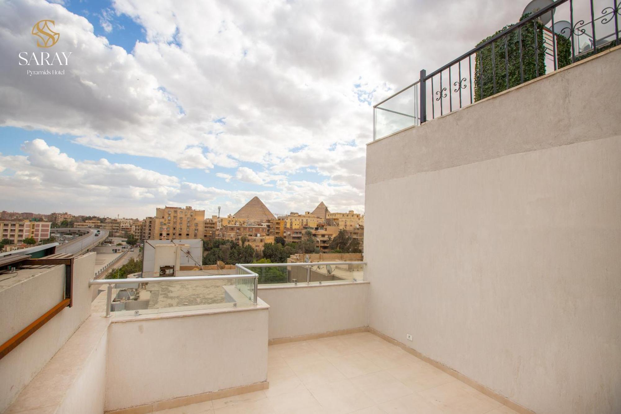 Saray Pyramids & Museum View Hotel Kafrat al Jabal Exterior foto
