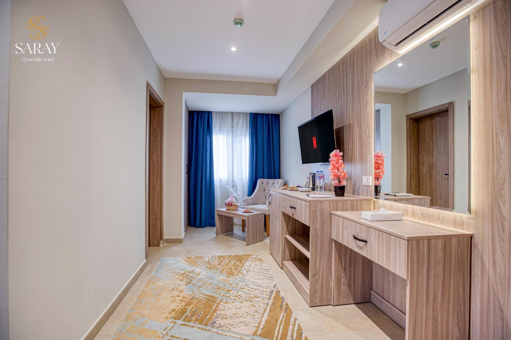 Saray Pyramids & Museum View Hotel Kafrat al Jabal Exterior foto